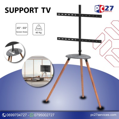 SUPPORT TV MOBILE TRIPIED BOIS [ CT-FTVS-FY106 ] // REF:4939