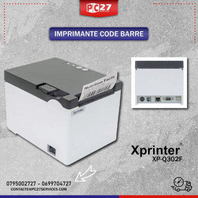 IMPRIMANTE CODE BARRE XPRINTER XP-Q302F /REF:8897