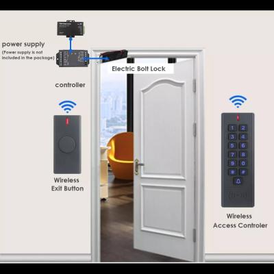 CONTROLE D'ACCES DE PORTE SANS FIL AVEC SONNETTE ETANCHE IP66 EP-AW1 //REF: 2653