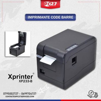 IMPRIMANTE CODE BARRE XPRINTER XP-233B (58MM) USB+BT /REF:5676