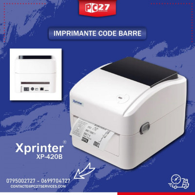 IMPRIMANTE CODE BARRE XPRINTER XP-420B(108MM) USB+LAN+BT /REF:733
