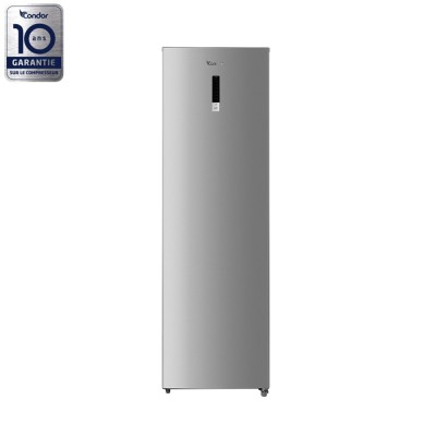 CONGÉLATEUR CONDOR VERTICAL CONVERTIBLE NO FORST INOX 245L - CFVN37X / CASH ET FACILITÉ