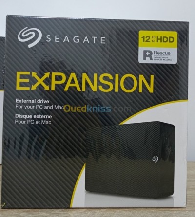 Disque dur externe Seagate Expansion 12Tb