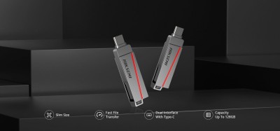 FLASH DISQUE HIKSEMI E307C USB 3.2 / TYPE C 16GB / 32GB / 64GB / 128GB / 256GB 