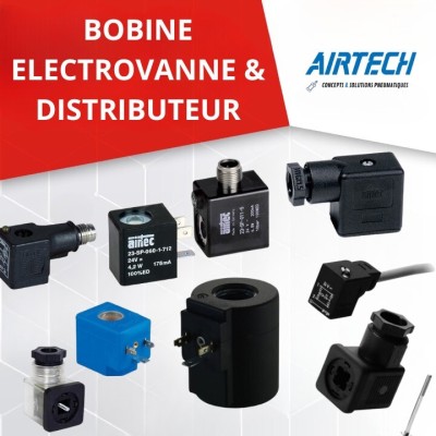 BOBINE ELECTROVANNE - BOBINE DISTRIBUTEUR - (220V AC - 24 AC /DC- 48VAC - 110VAC- 12V ) 