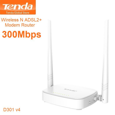 Modem/Routeur Tenda D301 V4 300 Mbps (détails/gros)