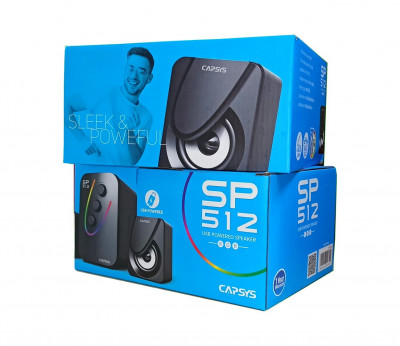 Haut-parleur Speaker PC Gaming HAVIT Gamenote SK563 RGB Stéréo