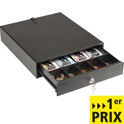 TIROIR CAISSE POUR POINT DE VENTE RJ-12 RJ11 CLASSIQUE METAL