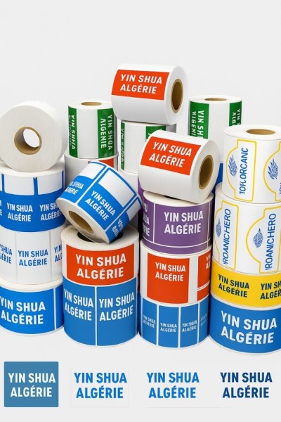 Impression flexo étiquettes...étiquettes adhésive .. 