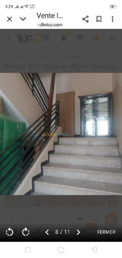 Location Immeuble Alger Saoula
