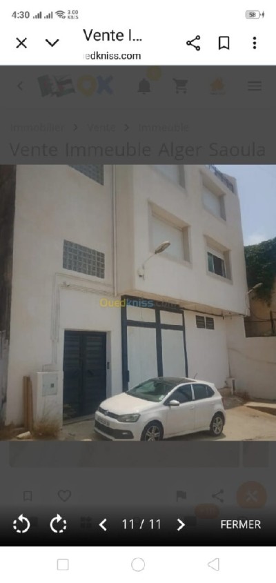 Vente Immeuble Alger Saoula
