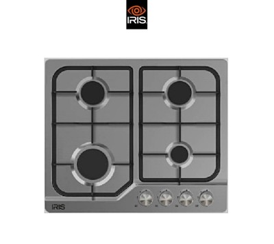 TABLE DE CUISSON IRIS 4 FEUX INOX IBP604G1S