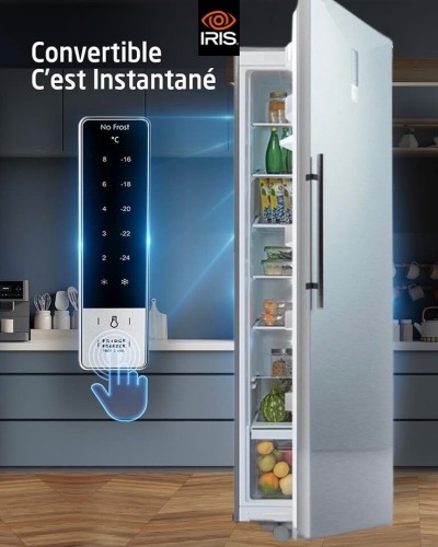 CONGELATEUR IRIS VERTICAL NO FROST 338 L