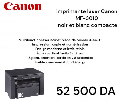 imprimante Canon i-SENSYS MF3010 