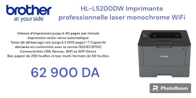 imprimante Brother HL-L5200DW