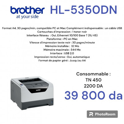 IMPRIMANTE  BROTHER HL5350/DN
