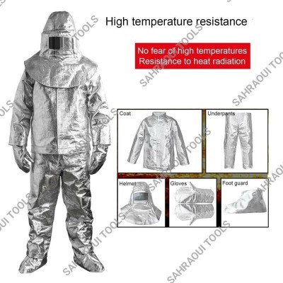 بدلة الألمنيوم المقاومة للنار والحريق