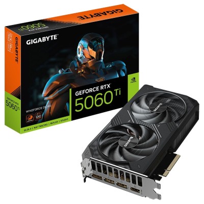 CARTE GRAPHIQUE GIGABYTE GEFORCE RTX 5060 TI WINDFORCE OC 8 GO 