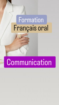Cours de français oral "en ligne " / Communication / prise de parole en public