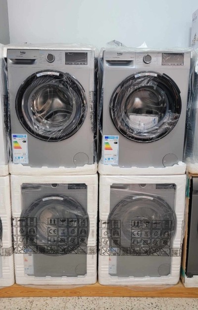 PROMO Machine à laver automatique Beko 7kg ProSmart Inverter 1200Tr/mn Gris 48500Da 