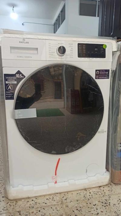 PROMO Machine à laver 10,5kg Raylan 14000Tr/mn Blanc 52000Da 