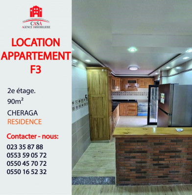 Rent Apartment F3 Alger Cheraga