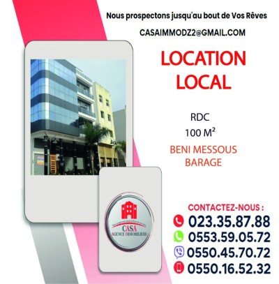 Rent Commercial Alger Beni messous