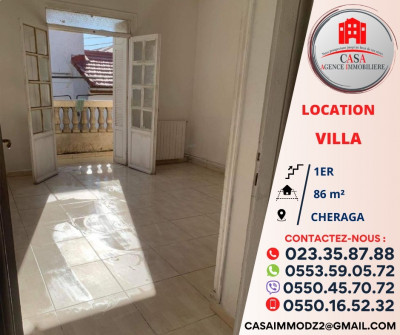 Rent Villa floor F5 Algiers Cheraga