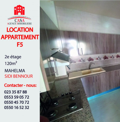 Location Appartement F5 Alger Mahelma