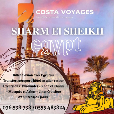 voyage organisé !!!! sharm el sheikh egypt 2024 
