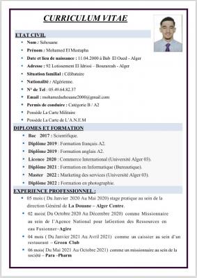 administration-management-cadre-administratif-et-missionnaire-el-biar-alger-algerie