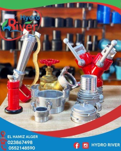 Équipements incendie : Vannes, Raccords Y, Lances  Hydro River Haute Pression
