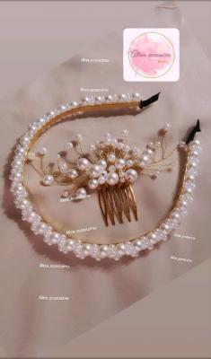 مجوهرات-للشعر-accessoires-de-cheveux-sertette-et-broche-بوزريعة-الجزائر