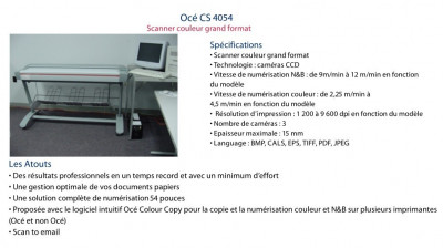 scanner-vente-scaner-oce-cs4054-kouba-alger-algerie