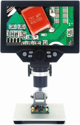 Microscope numérique 12MP 7" LCD 1-1200X G1200A+ arduino 
