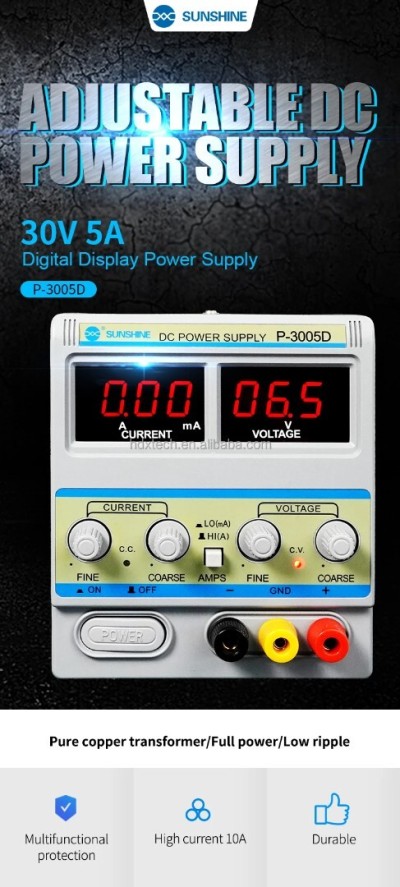 ALIMENTATION LABO Sunshine P-3005D 30V 5A