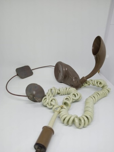 Vintage Casque écouteur d'opératrice téléphonique