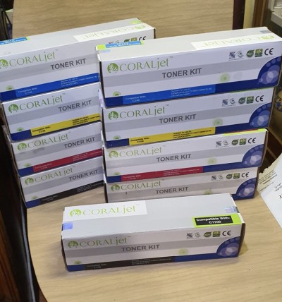 CORALjet Toner Kit Compatible Epson AcuLaser C1100 C1100N CX11N CX11NF CX11NFC
