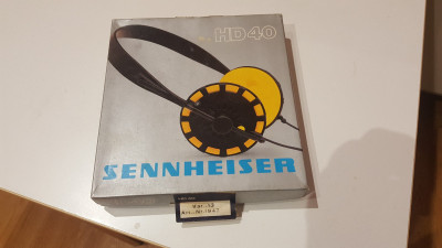 VINTAGE casque Sennheiser HD 40 Dynamic Stereo Headphones