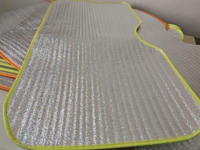 Protège-solaire en mousse EPE pour voiture:Votre allié fraîcheur pour l'été, protégeant la voiture!