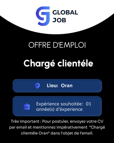 Chargé clientéle