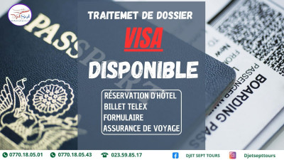 traitement de dossier de visa