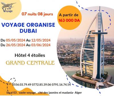 Voyage organise DUBAI  