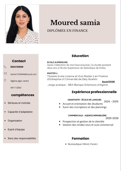 محاسبة-و-تدقيق-aide-comptable-motivee-الجزائر-وسط