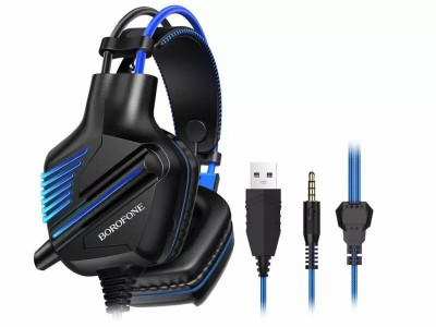 Casque Gaming Stereo Jack 3.5 mm pour Mobile Gaming / Laptop / PS4 BO101 Borofone