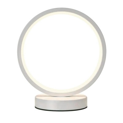 Lampe Veilleuse Pour Chevet & Bureau Décorative Avec Télécommande Forme Round 19 Cm 2 mode Lumières