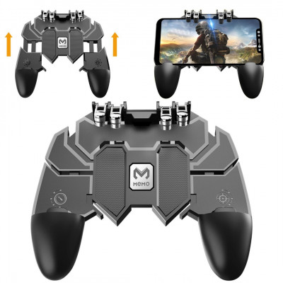 Manette De Jeu Pour Pubg Avec 6 Doigts Ompatible Ios / Android Ak-66 