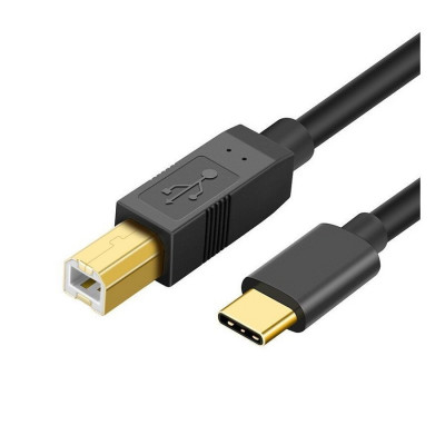 Cable USB Type-C vers Imprimantes (USB B 2.0) M/M 1m