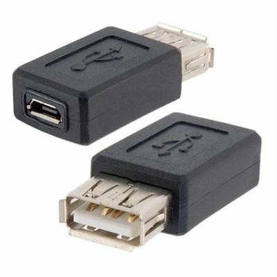 Adaptateur USB 2.0 Type-A Femelle vers Micro USB 2.0 Type-A Femelle 