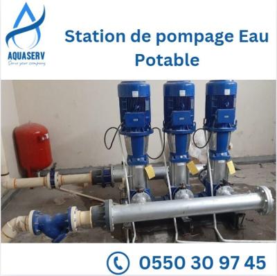 Station de pompage Eau Potable